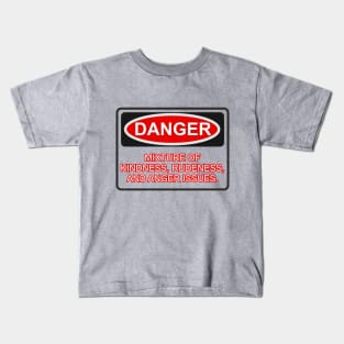 Kindness, Rudeness, and Anger Issues. Kids T-Shirt